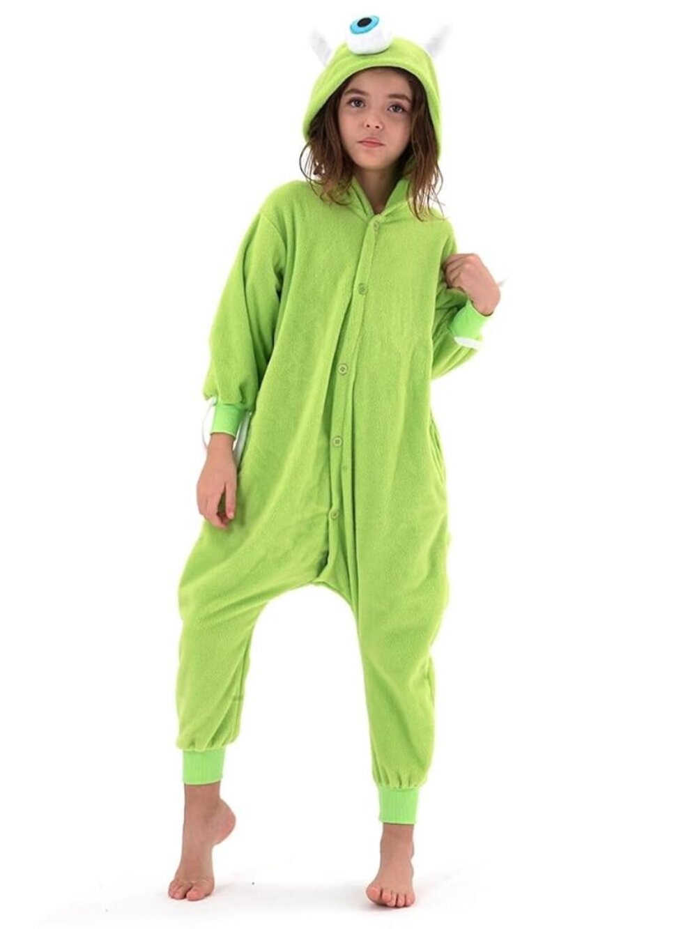 Monsters Inc. Mike Wazowski Kigurumi Onesie Halloween Costume Size Small